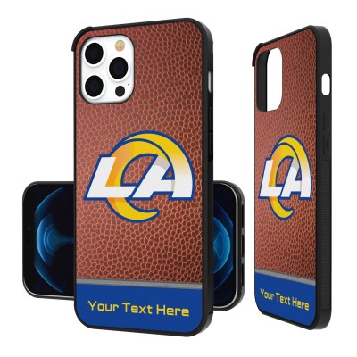 Именной чехол на iPhone Los Angeles Rams Football Design - оригинальные аксессуары NFL Лос-Анджелес Рэмс