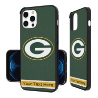 Именной чехол на iPhone Green Bay Packers Stripe Design