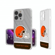 Именной чехол на iPhone Cleveland Browns Endzone Plus Design