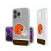 Именной чехол на iPhone Cleveland Browns Endzone Plus Design - оригинальные аксессуары NFL Кливлэнд Браунс