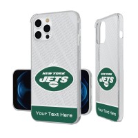 Чехол на телефон New York Jets Personalized Endzone Plus Design iPhone Clear