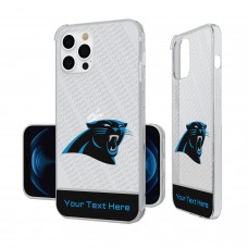 Именной чехол на iPhone Carolina Panthers Endzone Plus Design
