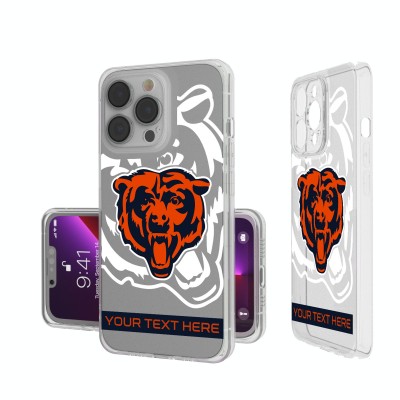 Именной чехол на iPhone Chicago Bears Tilt Design - оригинальные аксессуары NFL Чикаго Бирз