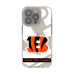 Именная чехол для iphone Cincinnati Bengals Tilt Design
