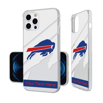 Buffalo Bills Personalized Tilt Design iPhone Clear Case