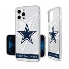 Dallas Cowboys Personalized Tilt Design iPhone Clear Case