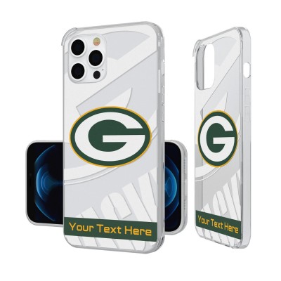 Именной чехол на iPhone Green Bay Packers Tilt Design - оригинальные аксессуары NFL Грин Бэй Пэкерс