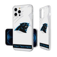 Именной чехол на iPhone Carolina Panthers Tilt Design