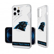 Именной чехол на iPhone Carolina Panthers Tilt Design