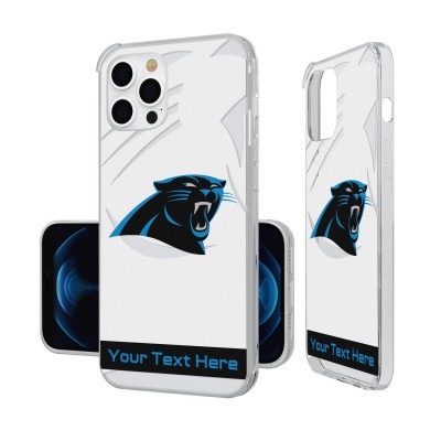 Именной чехол на iPhone Carolina Panthers Tilt Design - оригинальные аксессуары NFL Каролина Пантэрз