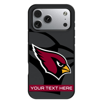 Именной чехол на iPhone Arizona Cardinals Tilt Design - оригинальные аксессуары NFL Аризона Кардиналс