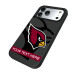 Именной чехол на iPhone Arizona Cardinals Tilt Design - оригинальные аксессуары NFL Аризона Кардиналс