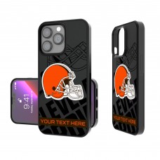 Именной чехол на iPhone Cleveland Browns Tilt Design