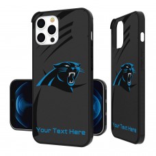 Именной чехол на iPhone Carolina Panthers Tilt Design