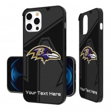 Baltimore Ravens Personalized Tilt Design iPhone Bump Case