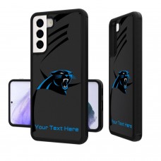Именной чехол на телефон Samsung Carolina Panthers Tilt Design Galaxy
