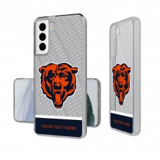 Именной чехол на телефон Samsung Chicago Bears Endzone Plus Design Galaxy