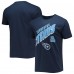 Футболка Tennessee Titans Junk Food Slant - Navy