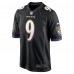 Игровая джерси Justin Tucker Baltimore Ravens Nike Player Game - Black