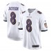 Игровая джерси Lamar Jackson Baltimore Ravens Nike Game - White