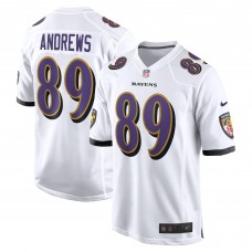 Игровая джерси Baltimore Ravens Mark Andrews Nike White Game
