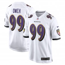 Игровая джерси Odafe Oweh Baltimore Ravens Nike Game - White