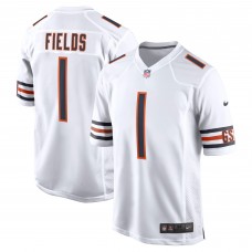 Игровая джерси Justin Fields Chicago Bears Nike Game - White