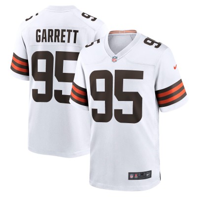 Игровая джерси Myles Garrett Cleveland Browns Nike Away - White