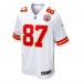 Игровая джерси Travis Kelce Kansas City Chiefs Nike Player Game - White