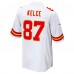 Игровая джерси Travis Kelce Kansas City Chiefs Nike Player Game - White