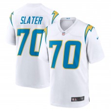 Игровая джерси Rashawn Slater Los Angeles Chargers Nike Game - White