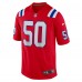 Игровая джерси Mike Vrabel New England Patriots Nike Retired Player Alternate - Red