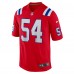 Игровая джерси Tedy Bruschi New England Patriots Nike Retired Player Alternate - Red