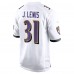 Джерси Baltimore Ravens Jamal Lewis Nike White Retired Player Game