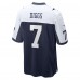 Игровая джерси Trevon Diggs Dallas Cowboys Nike Alternate - Navy