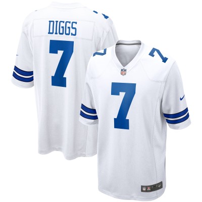 Игровая джерси Trevon Diggs Dallas Cowboys Nike Alternate - White