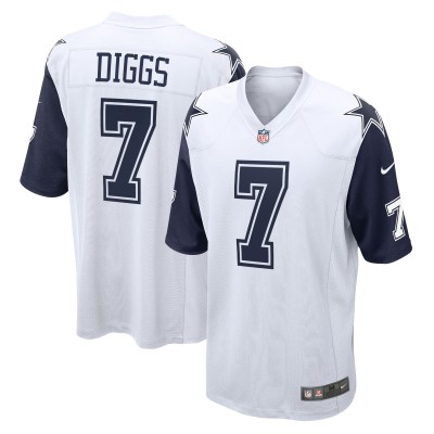 Игровая джерси Trevon Diggs Dallas Cowboys Nike Alternate - White