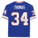 Игровая джерси Autographed Buffalo Bills Thurman Thomas Fanatics Authentic Blue Mitchell & Ness Replica with HOF 2007 Inscription