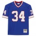 Игровая джерси Autographed Buffalo Bills Thurman Thomas Fanatics Authentic Blue Mitchell & Ness Replica with HOF 2007 Inscription