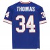 Игровая джерси Autographed Buffalo Bills Thurman Thomas Fanatics Authentic Blue Mitchell & Ness Authentic with HOF 2007 Inscription