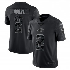 Джерси D.J. Moore Carolina Panthers Nike RFLCTV Limited - Black