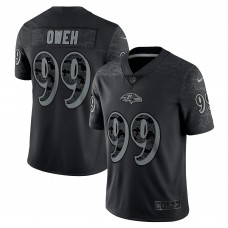 Джерси Odafe Oweh Baltimore Ravens Nike RFLCTV Limited - Black