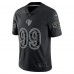 Игровая джерси Aaron Donald Los Angeles Rams Nike RFLCTV Limited - Black