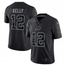 Джерси Jim Kelly Buffalo Bills Nike Retired Player RFLCTV Limited - Black