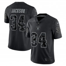 Джерси Bo Jackson Las Vegas Raiders Nike Retired Player RFLCTV Limited - Black