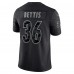 Игровая джерси Jerome Bettis Pittsburgh Steelers Nike Retired Player RFLCTV Limited - Black