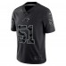 Джерси Sam Mills Carolina Panthers Nike Retired Player RFLCTV Limited - Black