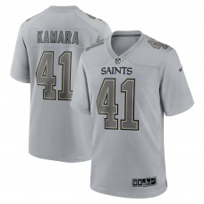 Игровая джерси Alvin Kamara New Orleans Saints Nike Atmosphere Fashion - Gray