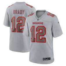 Игровая джерси Tom Brady Tampa Bay Buccaneers Nike Atmosphere Fashion - Gray