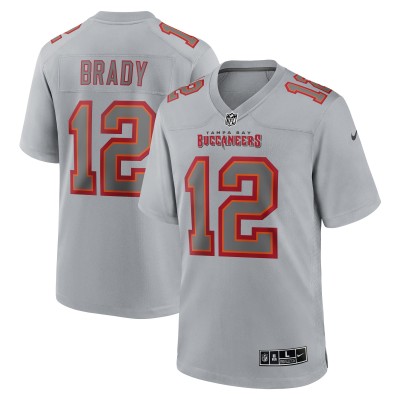 Игровая джерси Tom Brady Tampa Bay Buccaneers Nike Atmosphere Fashion - Gray